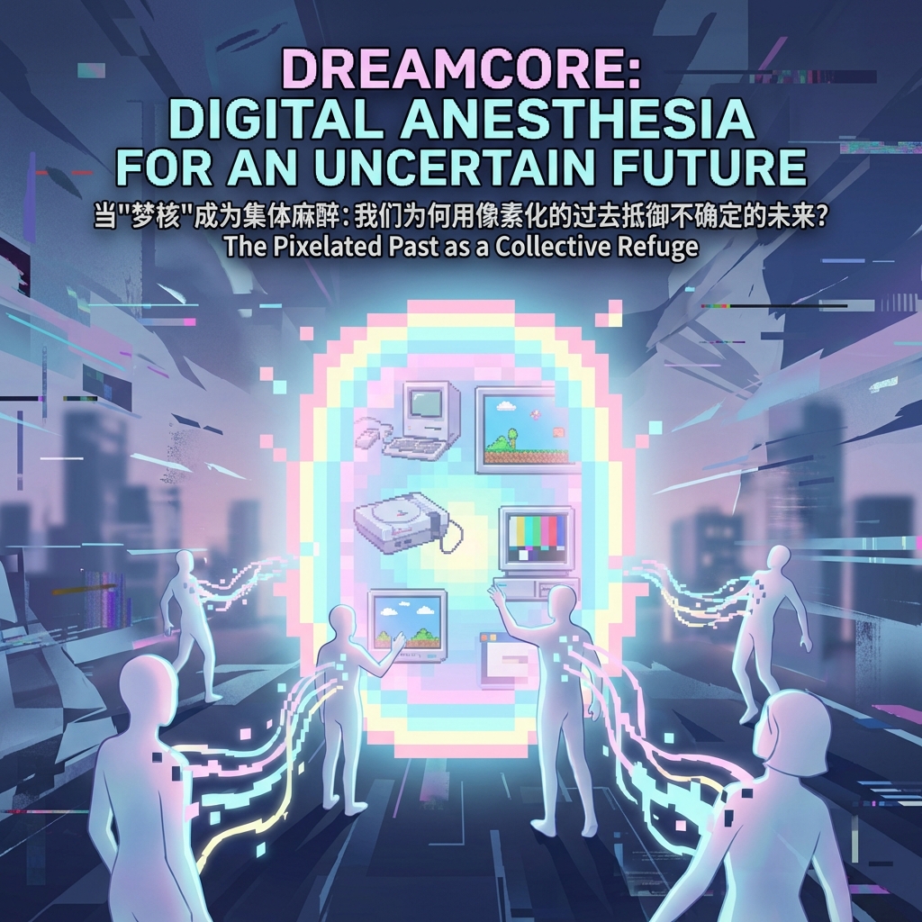 当"梦核"成为集体麻醉：我们为何用像素化的过去抵御不确定的未来？